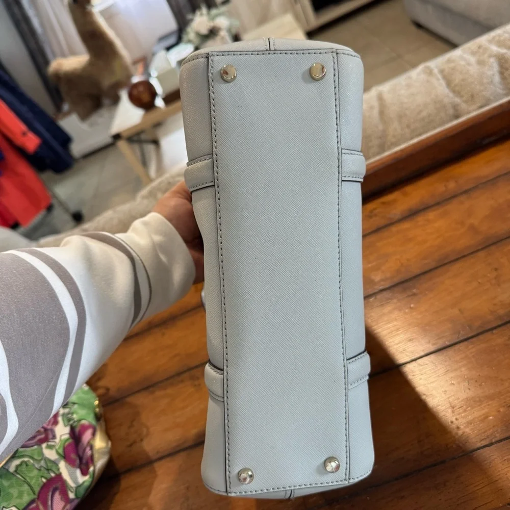 Kate Spade Soft Gray Satchel